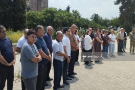 Növbəti köç karvanı Xocavənd şəhərinə çatıb, açarlar təqdim olunub- YENİLƏNİB-1  - FOTO 