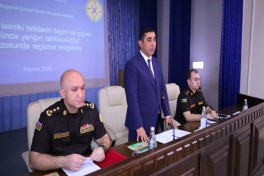 FHN dənli və texniki bitkilərin yanğın təhlükəsizliyi ilə bağlı tədbirlər keçirib - VİDEO 