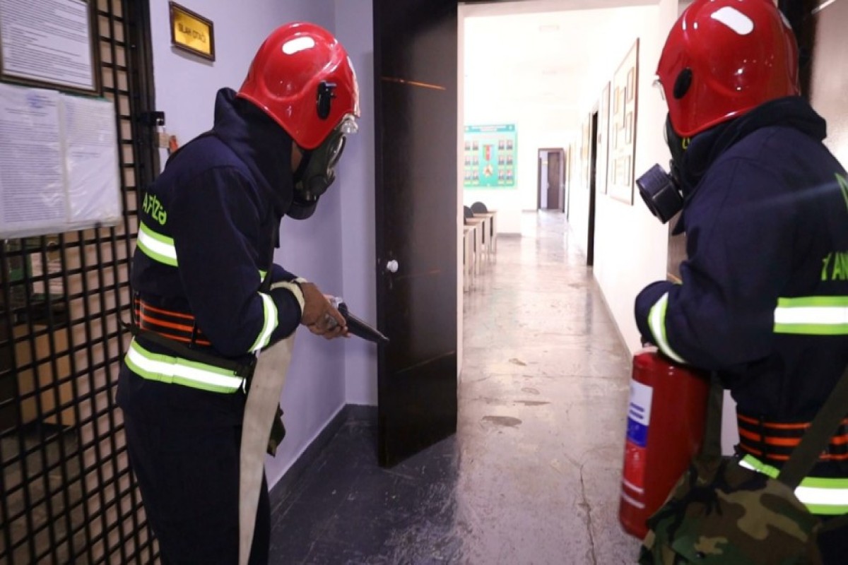 FHN və DSX birgə təlim keçirib - <span class="red_color">VİDEO