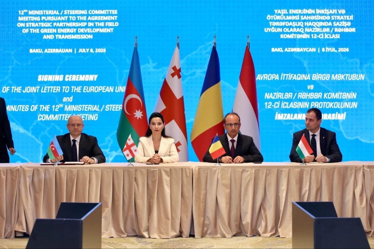Shahbazov: Green Energy Corridor project enters development phase