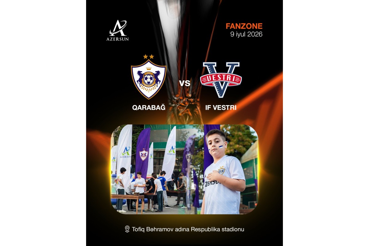 “Qarabağ”- “Vestri” oyunundan əvvəl fan zona təşkil olunacaq