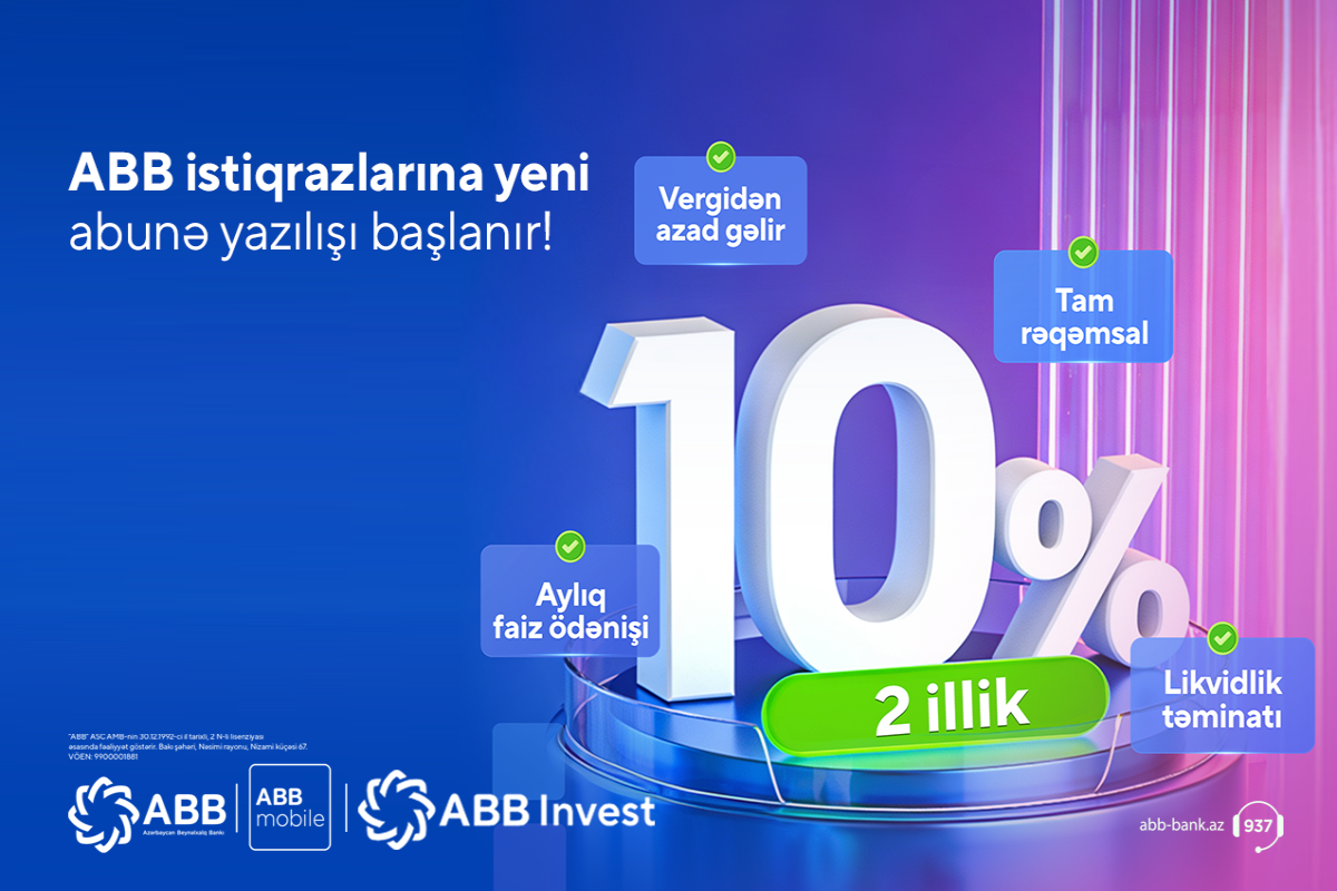 ABB istiqraz emissiyasının növbəti mərhələsinə start verir!