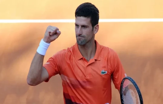 Serbiyalı tennisçi Novak Cokoviç