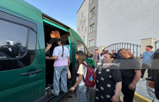 Xocavənd və Şuşaya növbəti köç karvanı yola salınıb - FOTO 