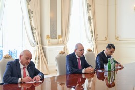 Prezident İlham Əliyev İordaniya Baş nazirinin müavinini qəbul edib