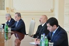 Prezident İlham Əliyev İordaniya Baş nazirinin müavinini qəbul edib