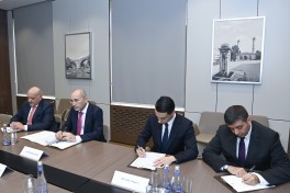 Ceyhun Bayramovla İordaniya Baş nazirinin müavini arasında geniştərkibli görüş keçirilib - FOTO  - YENİLƏNİB 