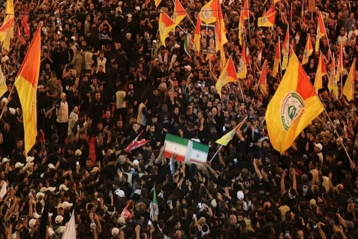 Xameneinin cənazəsi Kərbəlaya aparılıb