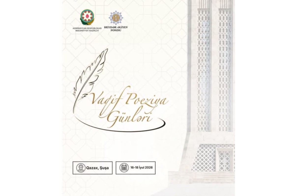 Vaqif Poeziya Günlərinin bu il keçiriləcəyi tarix məlum olub
