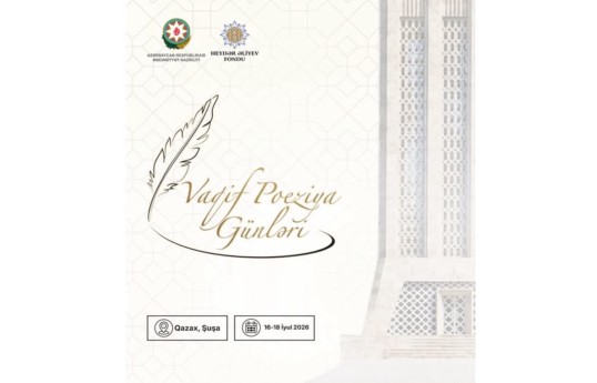 Vaqif Poeziya Günlərinin bu il keçiriləcəyi tarix məlum olub
