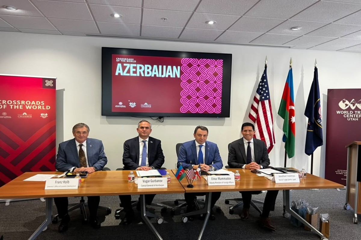 XİN rəhbərinin müavini Yuta və Kaliforniya ştatlarında işgüzar səfərdə olub
