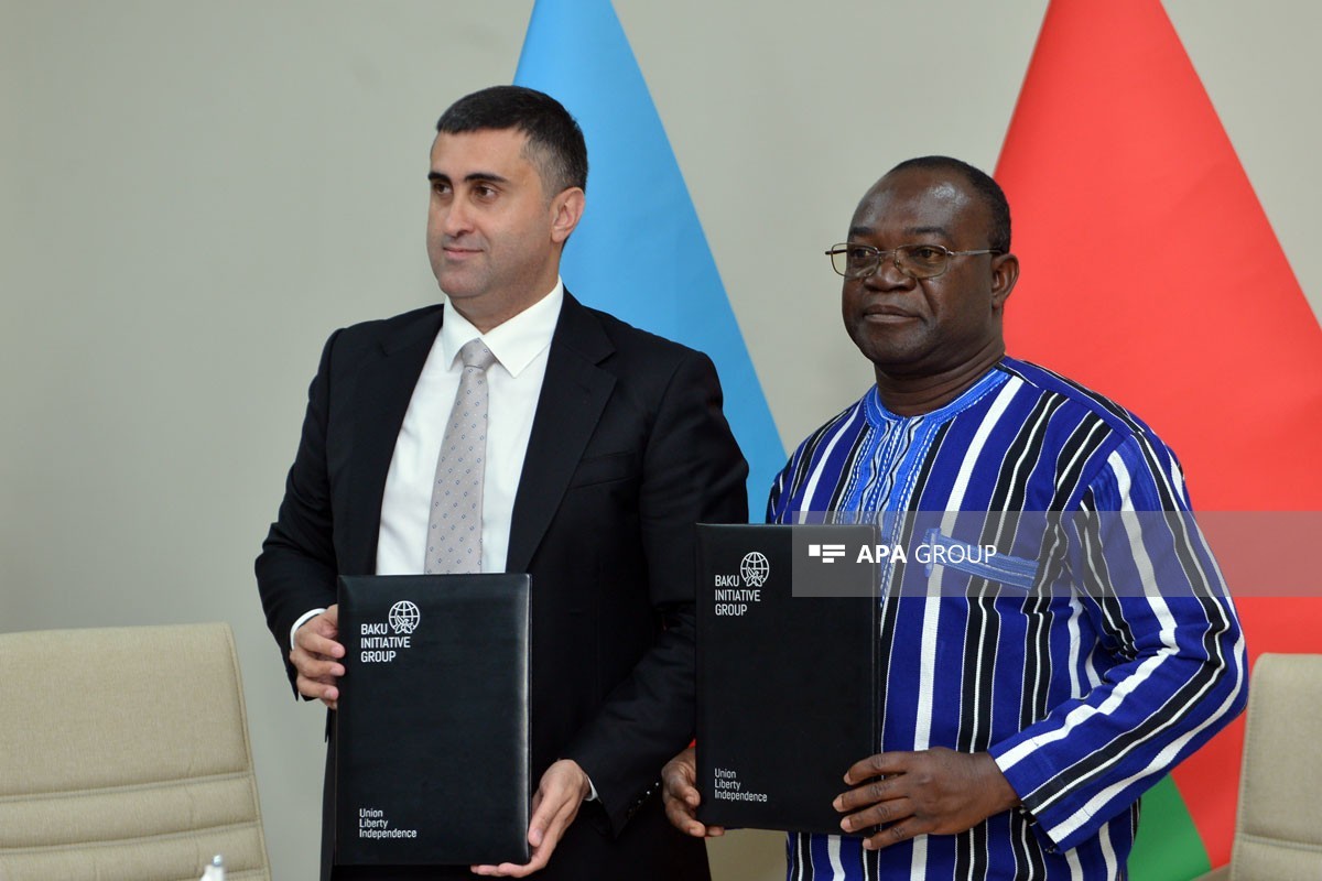 BTQ ilə Burkina-Faso XİN-in araşdırmalar institutu arasında memorandum imzalanıb - <span class="red_color">FOTO