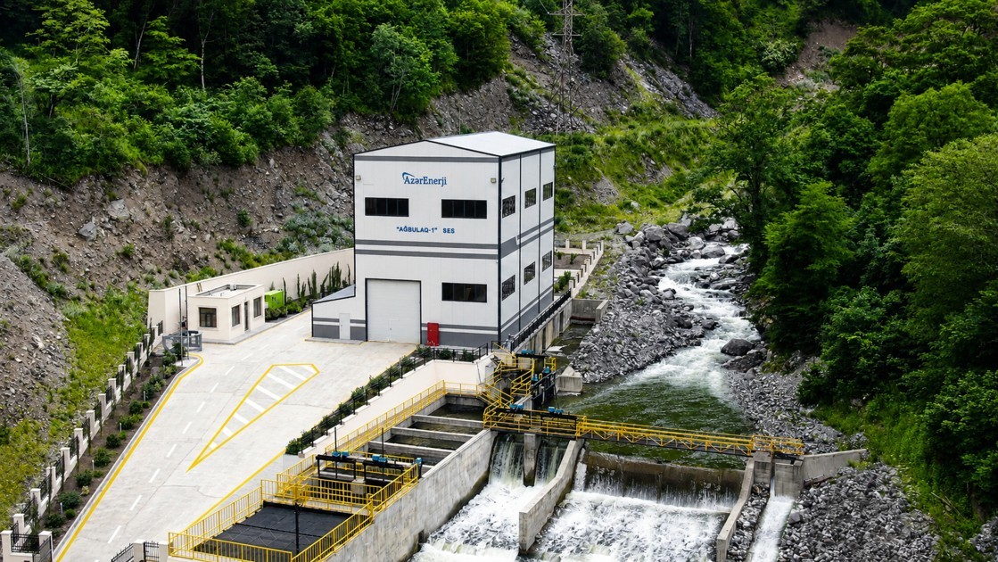 Laçında Hoçaz çayının üzərində yerləşən su elektrik stansiyalarının açılışı olub