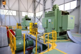 Laçında Hoçaz çayının üzərində yerləşən su elektrik stansiyalarının açılışı olub