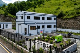 Laçında Hoçaz çayının üzərində yerləşən su elektrik stansiyalarının açılışı olub
