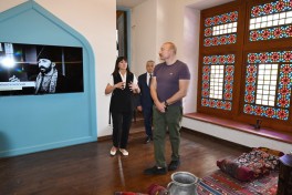 Şuşada “Sadıqcanın evi”nin bərpadan sonra açılışı olub