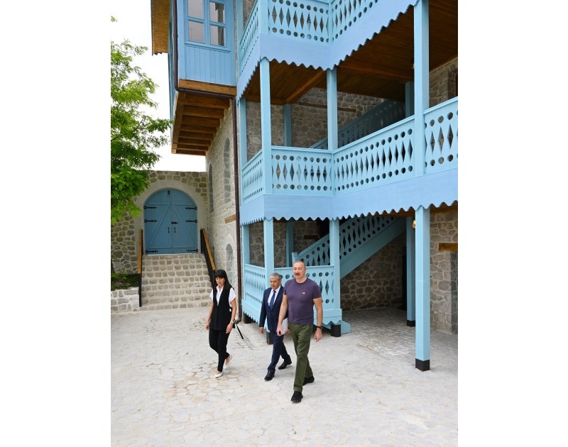 Şuşada “Sadıqcanın evi”nin bərpadan sonra açılışı olub