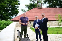 Prezident İlham Əliyev Şuşada “Yasəmən” hotelinin yeni korpusları ilə tanış olub