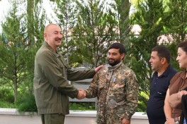 Prezident İlham Əliyev Xocavənd rayonunun Quzeyxırman kəndində olub - FOTO 