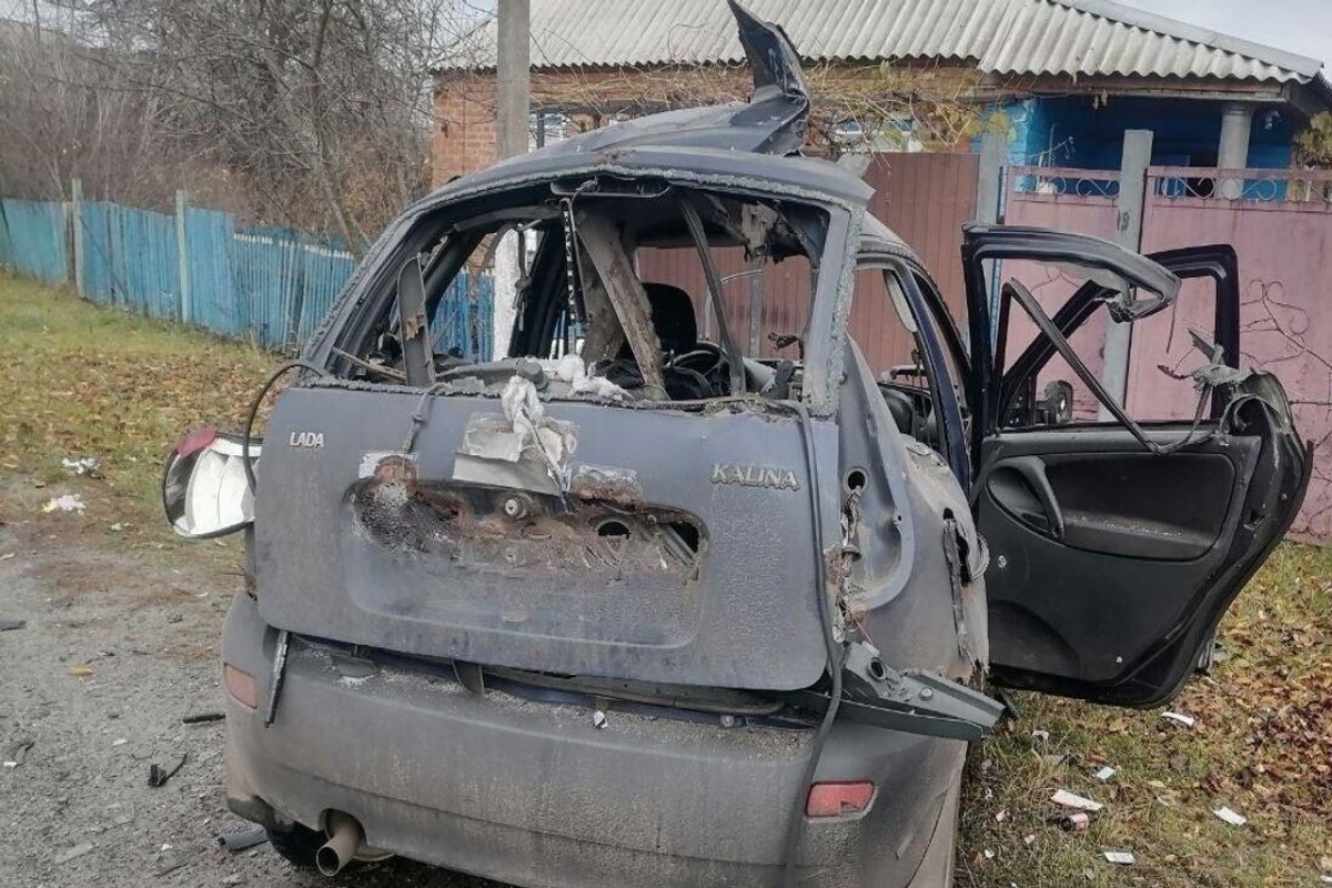 Belqorodda avtomobildə partlayış olub, 1 nəfər ölüb, 3 nəfər yaralanıb