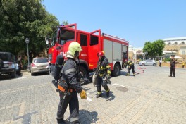 FHN  “İçərişəhər” Dövlət Tarix-Memarlıq Qoruğu İdarəsi ilə birgə təlim keçirib - FOTO  - VİDEO 