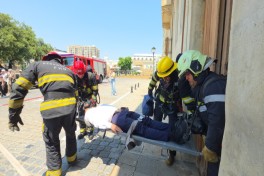 FHN  “İçərişəhər” Dövlət Tarix-Memarlıq Qoruğu İdarəsi ilə birgə təlim keçirib - FOTO  - VİDEO 