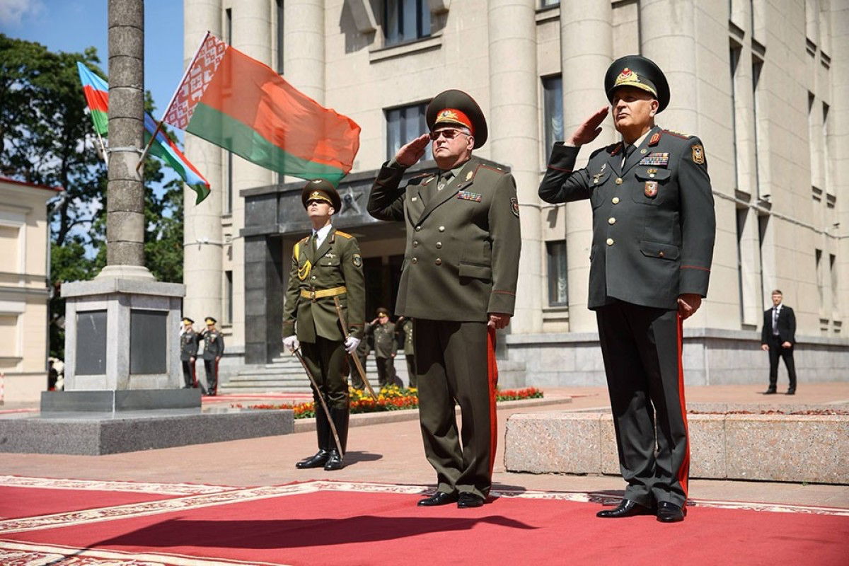 Chief of General Staff of Azerbaijan Army is on an official visit to Belarus