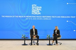 Prezident İlham Əliyevin iştirakı ilə IV Şuşa Qlobal Media Forumu başlayıb - CANLI 