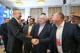 Prezident İlham Əliyev IV Şuşa Qlobal Media Forumunun açılışında iştirak edib - FOTO  - VİDEO  - YENİLƏNİB-1 