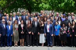 Prezident İlham Əliyev IV Şuşa Qlobal Media Forumunun açılışında iştirak edib - FOTO  - VİDEO  - YENİLƏNİB-1 