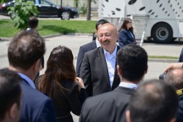 Prezident İlham Əliyev IV Şuşa Qlobal Media Forumunun açılışında iştirak edib - FOTO  - VİDEO  - YENİLƏNİB-1 