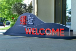 IV Şuşa Qlobal Media Forumu: Rəqəmsal platformalarda təhlükəsiz informasiya mühiti ilə bağlı sessiya keçirilib - FOTO 