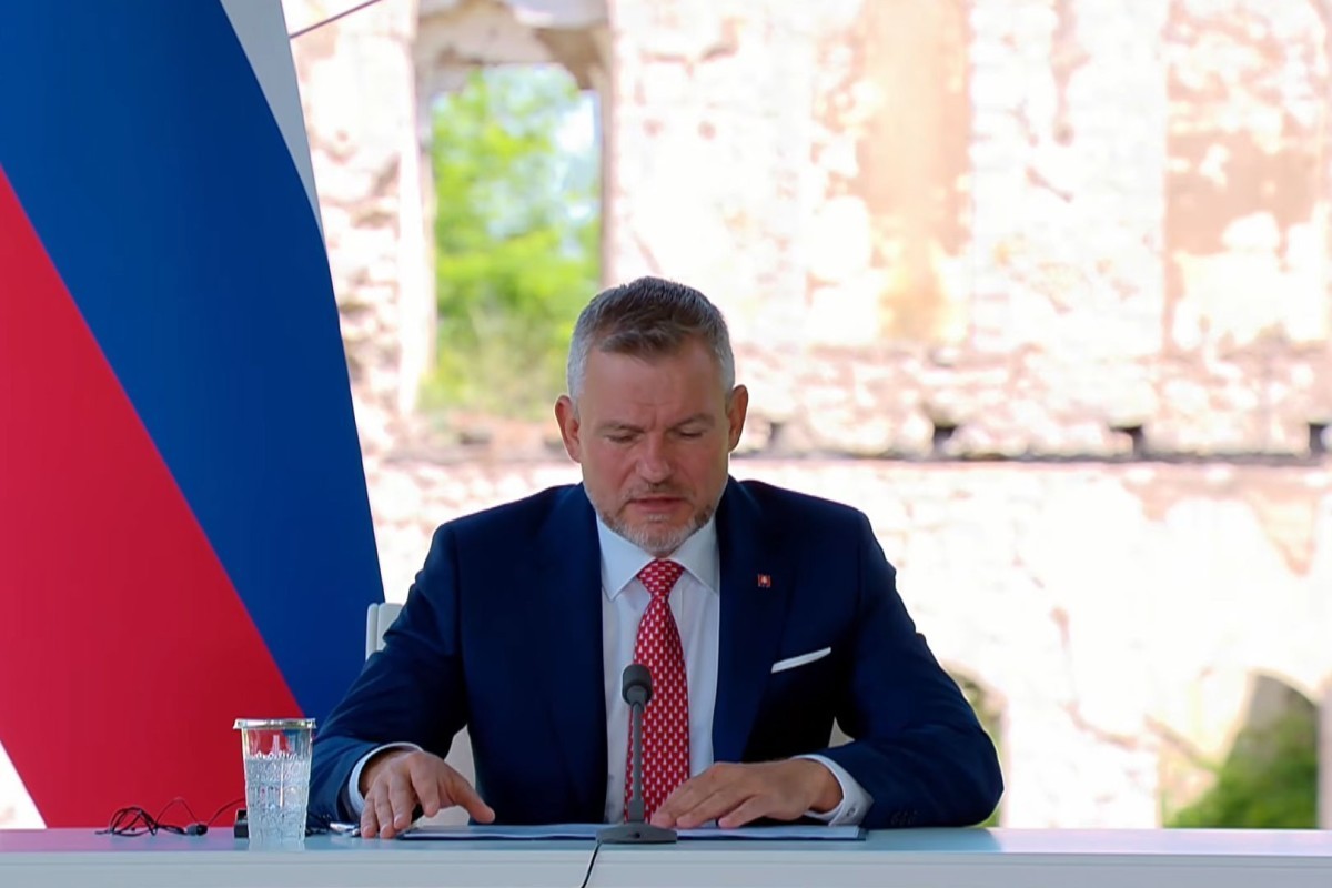 Slovakiya Respublikasının Prezidenti Peter Pelleqrini