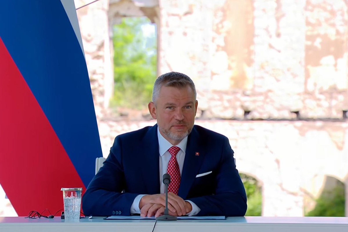Slovakiya Respublikasının Prezidenti Peter Pelleqrini