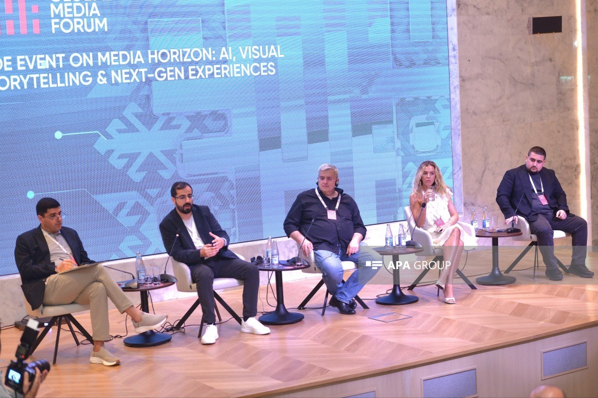 Şuşa Qlobal Media Forumunda süni intellektin media sahəsinə təsiri müzakirə olunub - <span class="red_color">FOTO