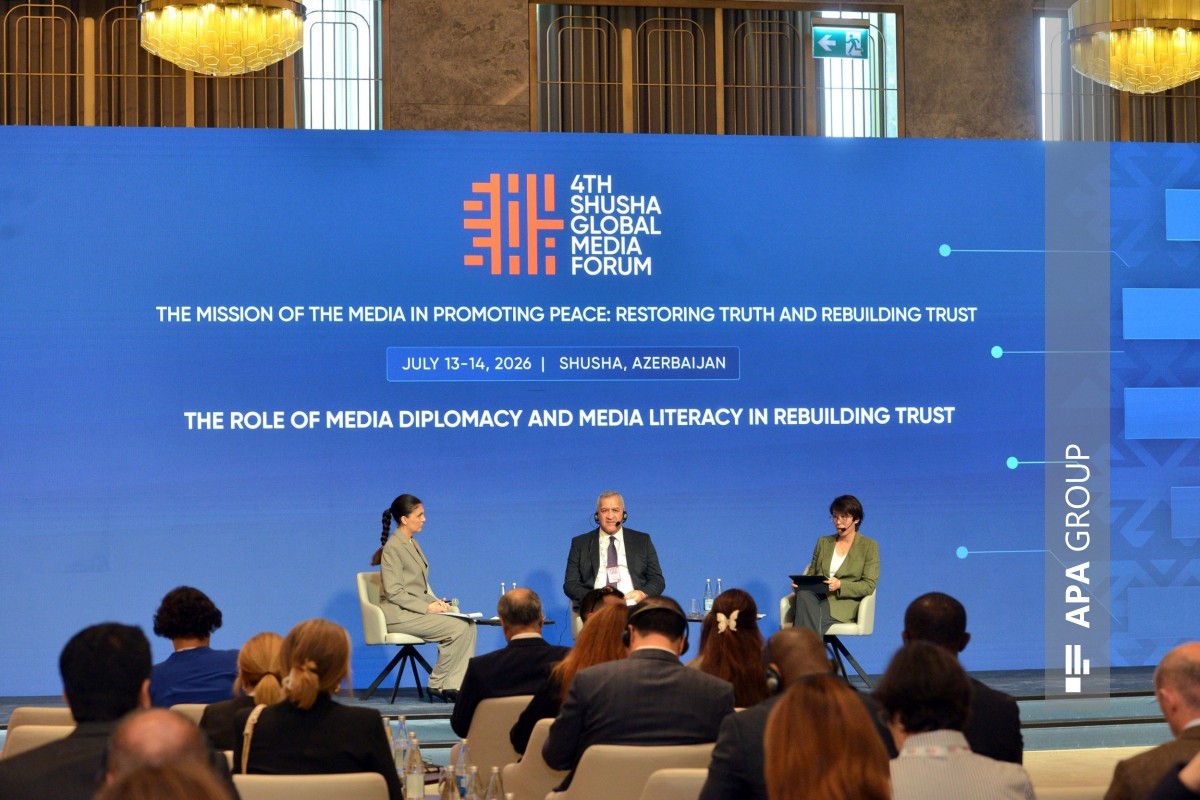 IV Şuşa Qlobal Media Forumunda media diplomatiyasının rolu müzakirə olunub - <span class="red_color">FOTO