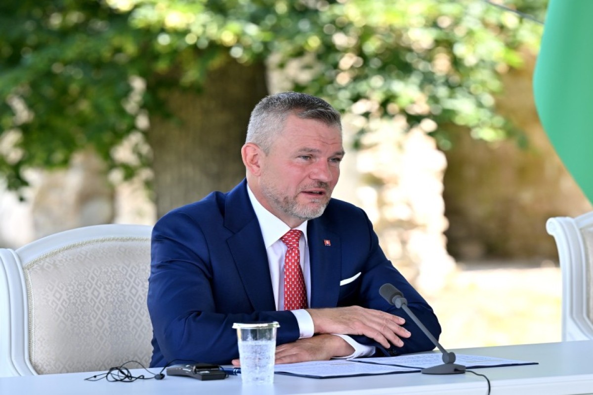 Slovakiya Respublikasının Prezidenti Peter Pelleqrini