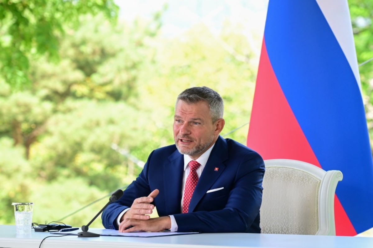 Slovakiya Respublikasının Prezidenti Peter Pelleqrini