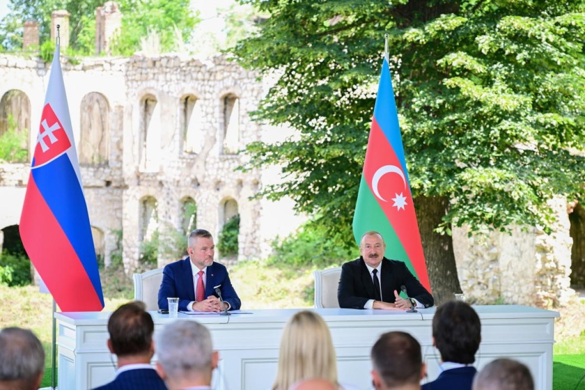 Pelleqrini: Birgə fəaliyyətimiz Azərbaycan ilə Slovakiya arasındakı münasibətlərin real addımlara əsaslandığını nümayiş etdirir