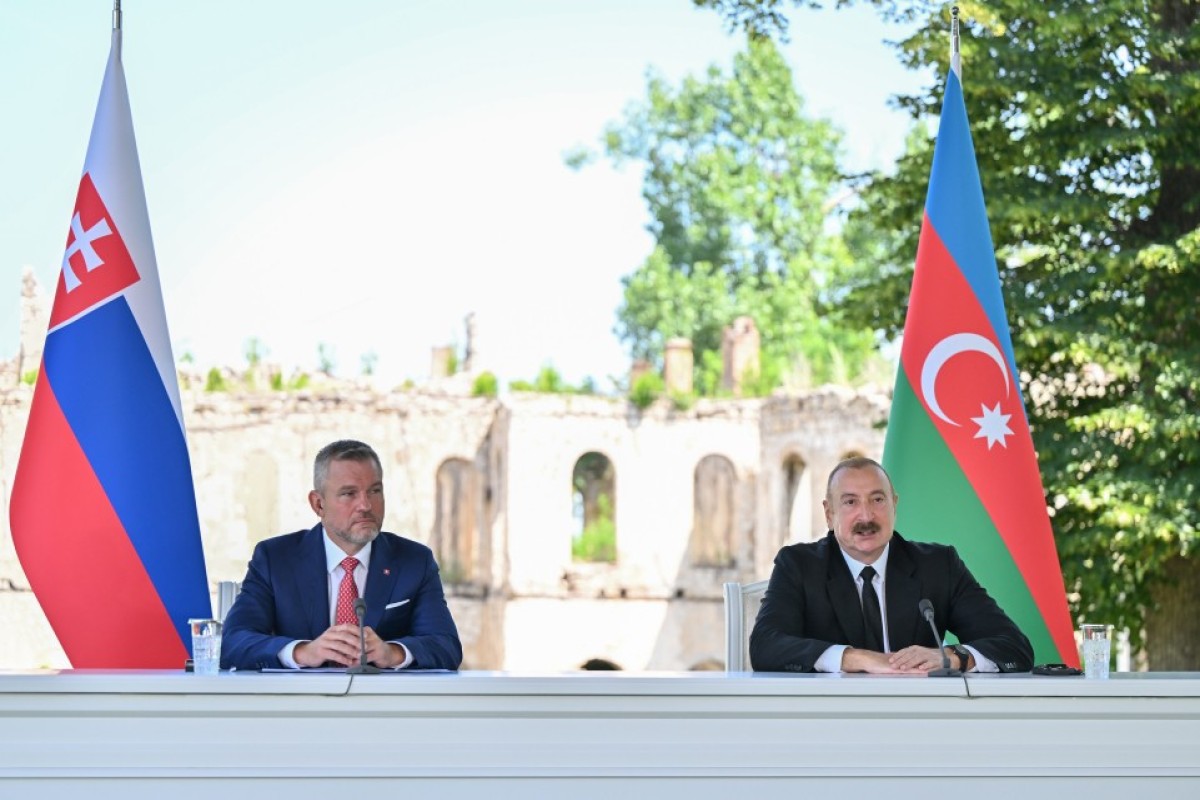 Slovakiya Prezidenti Azərbaycanla birgə layihələrin artırılmasına çağırıb