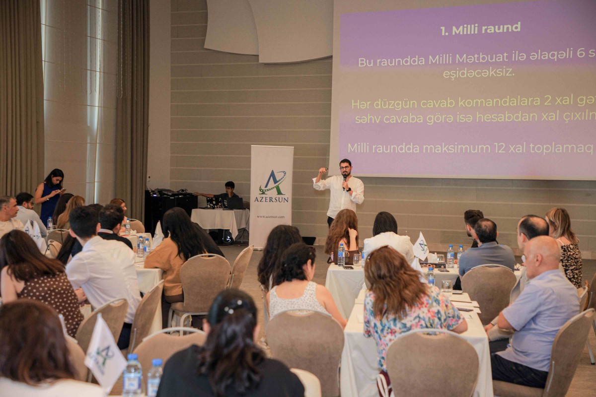“Azərsun Holdinq” Milli mətbuat Günü münasibətilə tədbir keçirib - <span class="red_color">FOTO