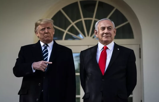 ABŞ Prezidenti Donald Tramp və İsrailin Baş naziri Benyamin Netanyahu
