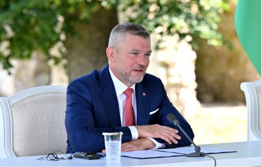 Slovakiya Respublikasının Prezidenti Peter Pelleqrini