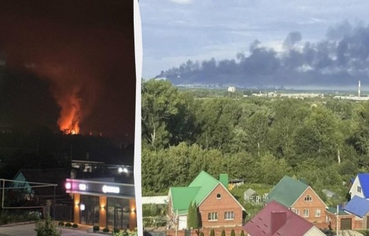 Ukrayna Rusiyanın ən iri neft emalı zavodlarının sonuncusuna zərbə endirib
