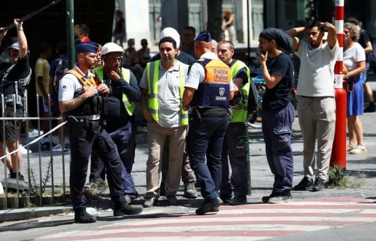 Brüsseldə tikinti sahəsində yanğın baş verib, ölənlər var