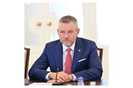 Prezident İlham Əliyevin Şuşada Slovakiya Prezidenti ilə geniş tərkibdə görüşü olub - FOTO 