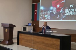 Naxçıvandakı konsulluqda Türkiyənin Demokratiya və Milli Birlik Günü qeyd edilib