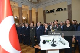 Bakıda Türkiyənin 15 İyul – Demokratiya və Milli Birlik Günü münasibətilə anım tədbiri keçirilib - FOTO 