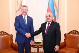 Slovakiya Prezidenti Əli Əsədovla enerji təhlükəsizliyini müzakirə edib - YENİLƏNİB 