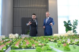Slovakiya Prezidenti “Sea Breeze”lə tanış olub